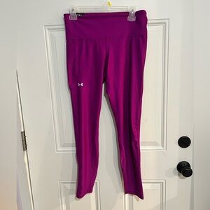 Under armour — purple leggings